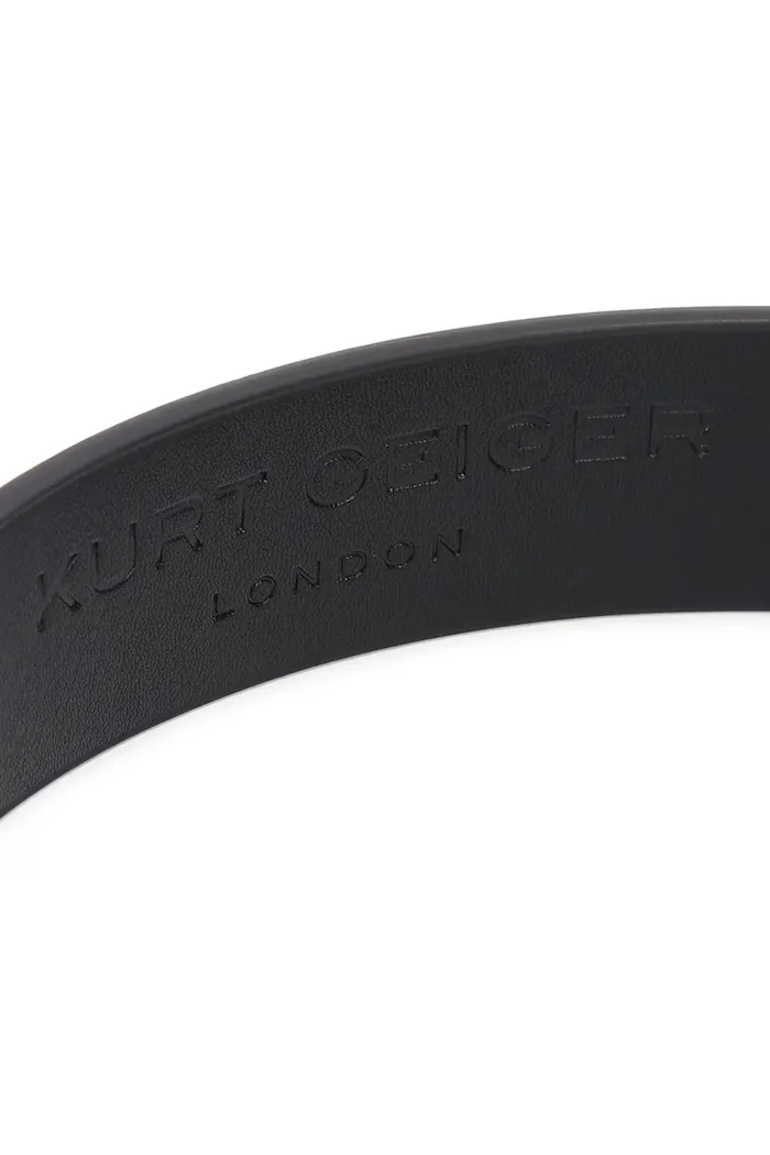 Kurt Geiger London Кожен колан Shoreditch в черно 5412400109