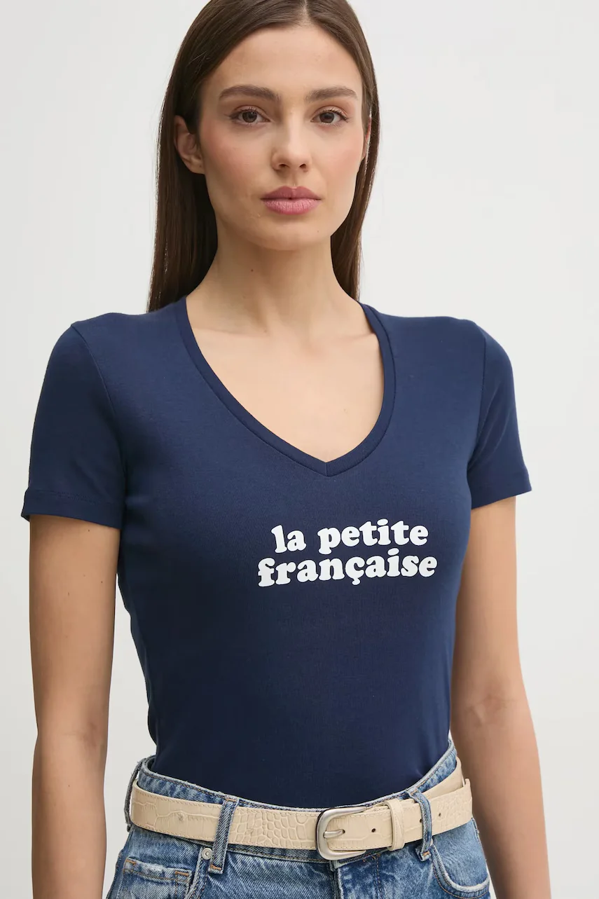 La Petite Française Памучна тениска THIBAULT