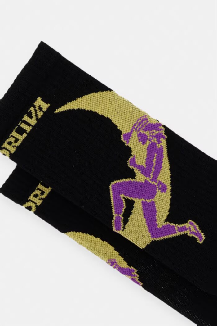 La Sportiva чорапи Climbing on the Moon черни ZZCS003