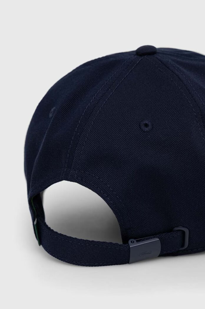 Lacoste Бейзболна шапка от памук тъмносиня RK0491