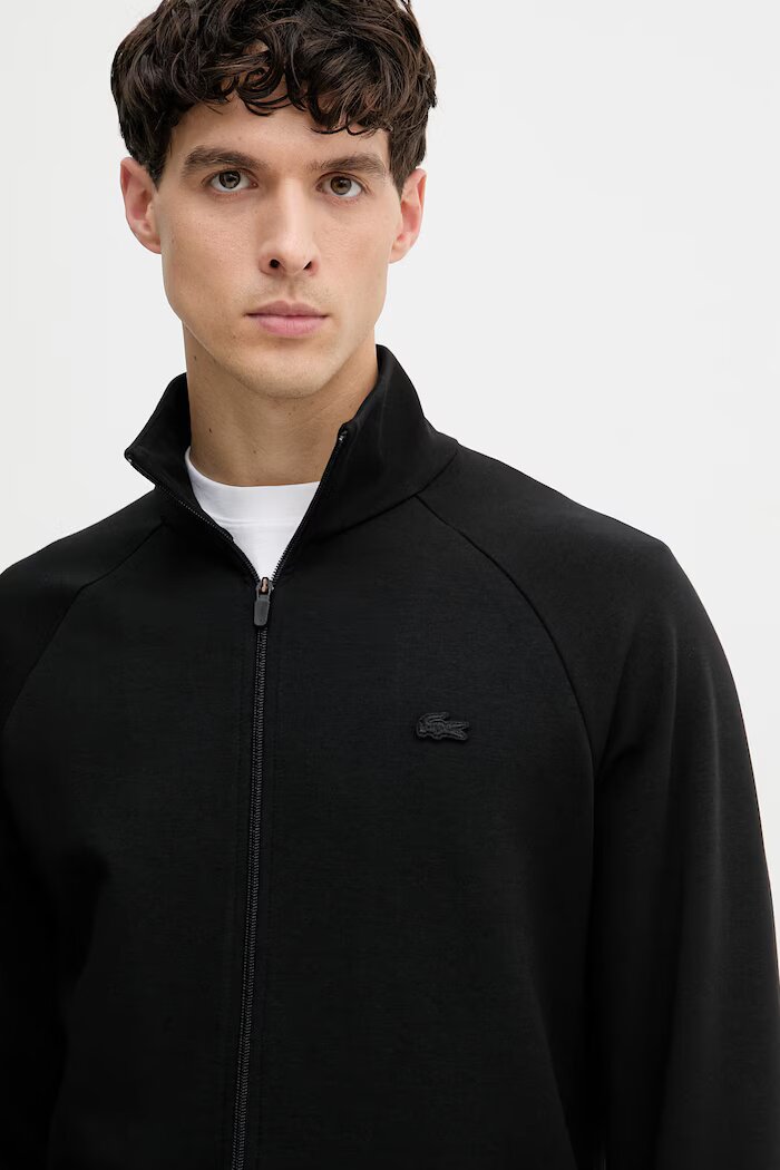 Lacoste Блуза с цип мъжка черна SH9559
