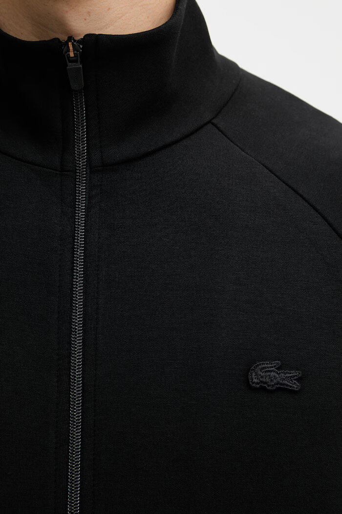 Lacoste Блуза с цип мъжка черна SH9559
