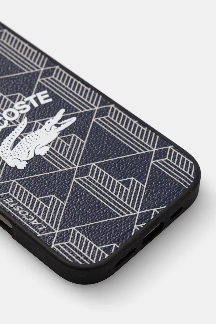 Lacoste кейс за телефон iPhone 16 Pro тъмносин LCHMP16LPIGV