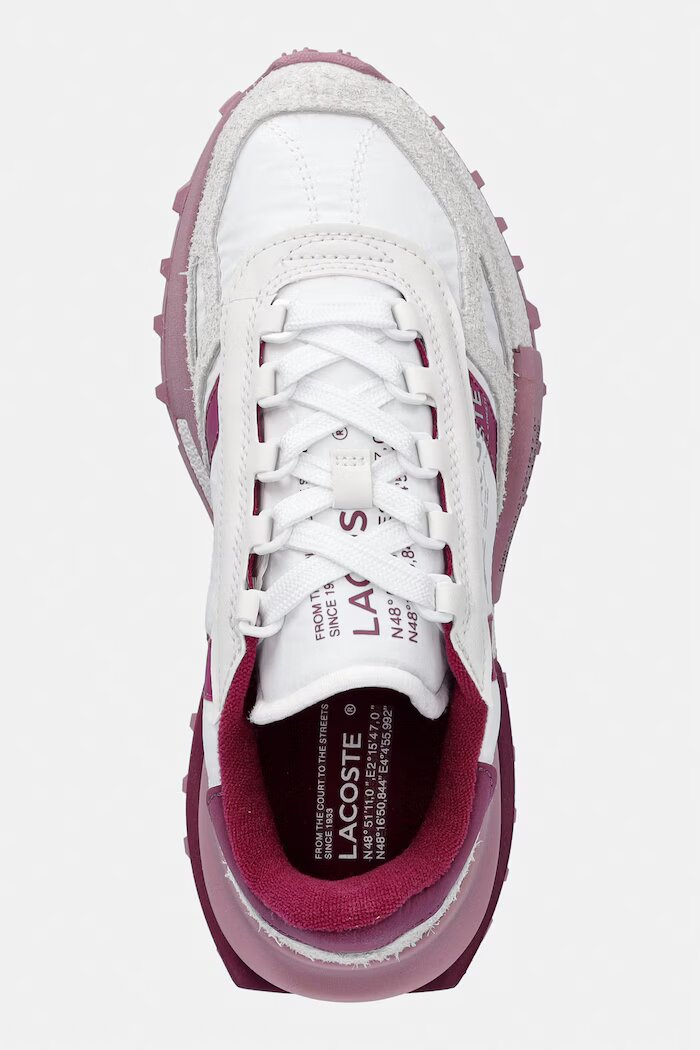 Lacoste Маратонки Elite Active Sneakers Blush Refresh Pack в бяло 51SFA0170