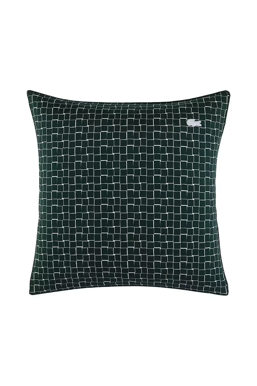 Lacoste Памучна калъфка за възглавница L BLOCK Vert 65 x 65 cm
