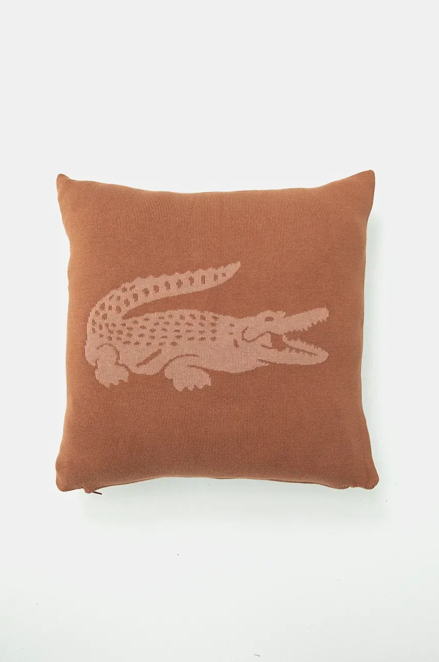 Lacoste Памучна калъфка за възглавница L Reflet Daim 45 x 45 cm