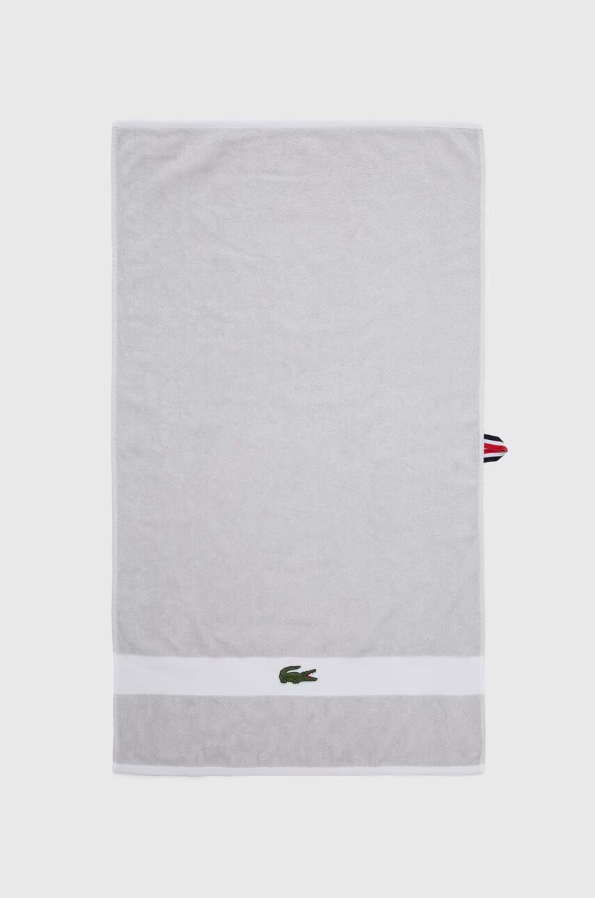 Lacoste Памучна кърпа L Casual Argent 55 x 100 cm