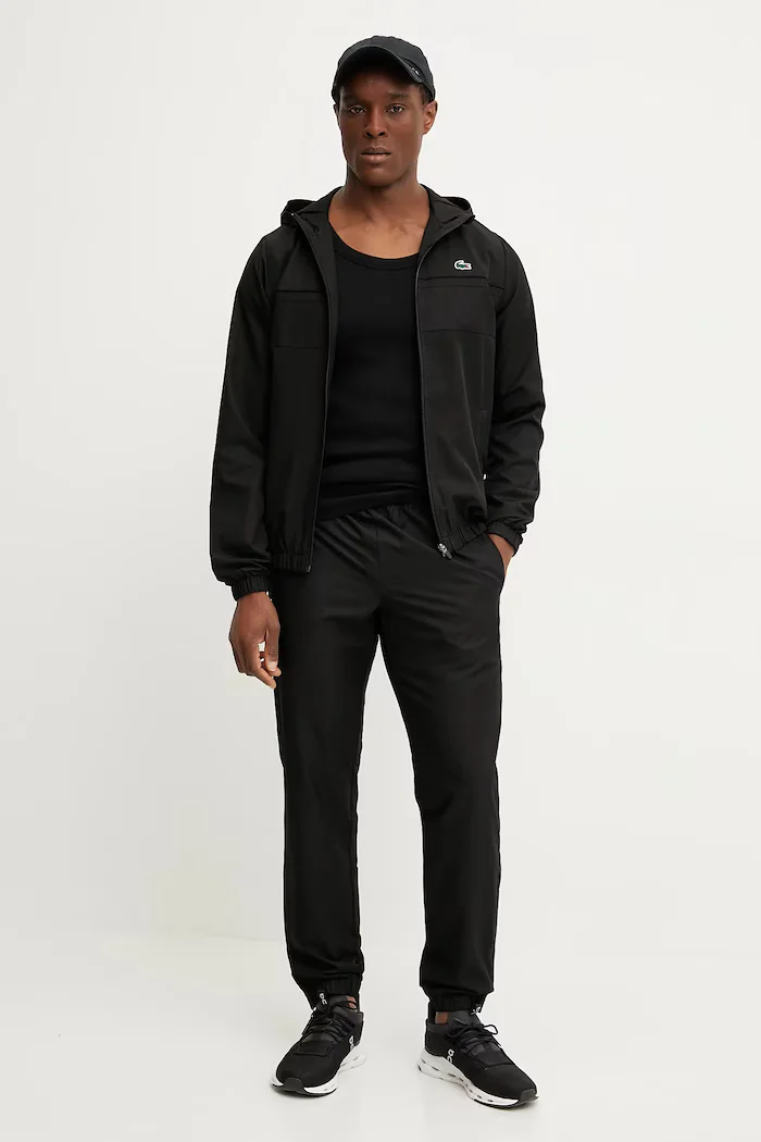 Lacoste спортен комплект анцуг мъжки черен WH2661