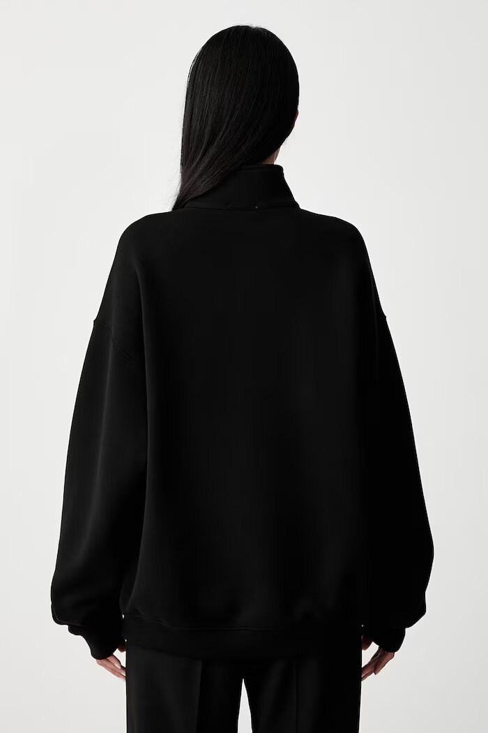 Lacoste суичър от памук черен SH7759
