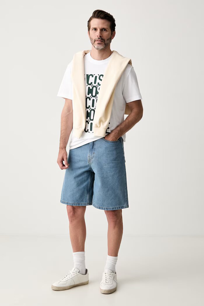 Lacoste суичър с качулка мъжки от памук бежов SH9839