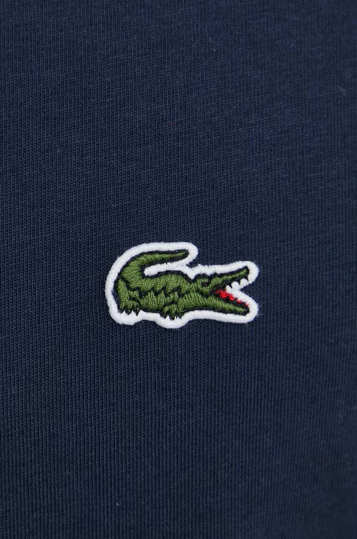 Lacoste тениска basic мъжка от памук тъмносиня TH7318