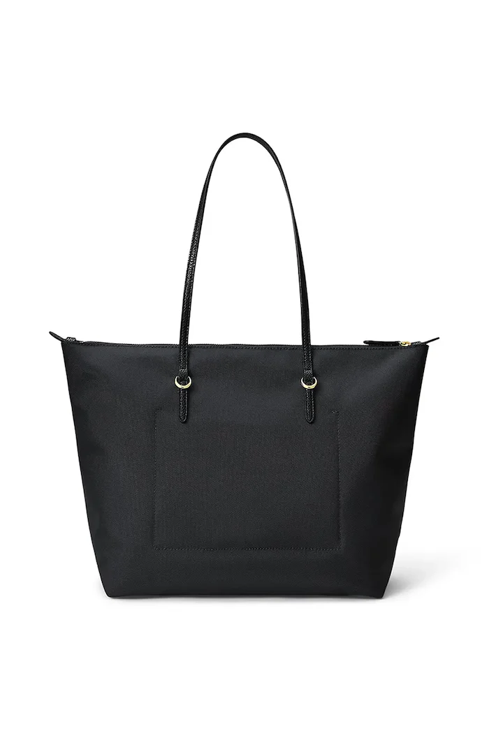 Lauren Ralph Lauren чанта tote дамска черна 431950007