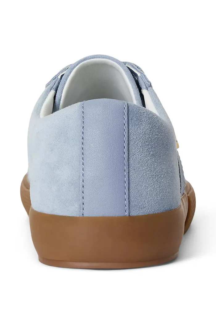 Lauren Ralph Lauren Janson II маратонки дамски от кожа сини 802868344005