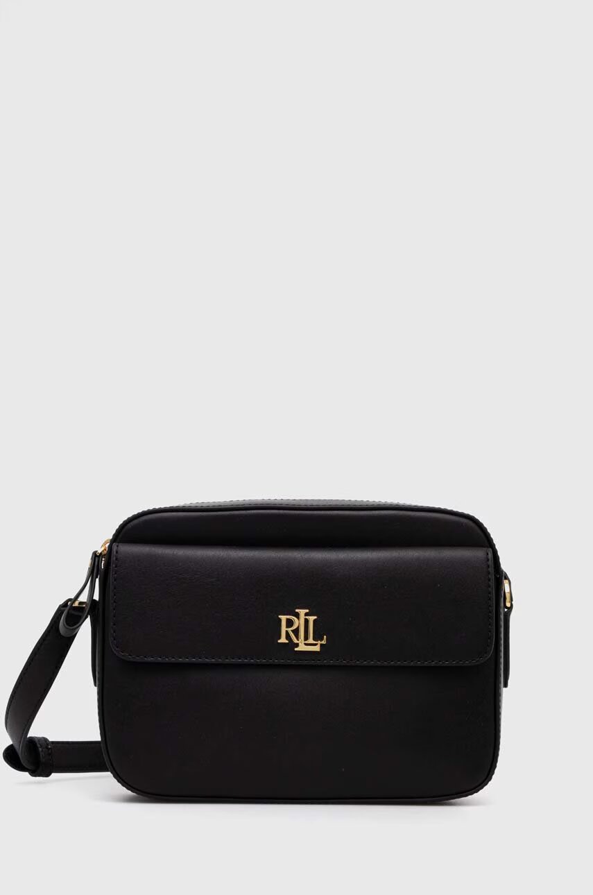 Lauren Ralph Lauren Кожена чанта Lauren Ralph
