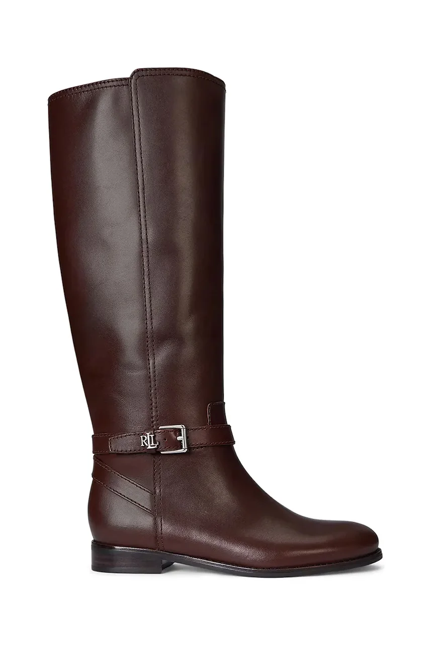 Lauren Ralph Lauren Кожени ботуши Brooke Tll 2