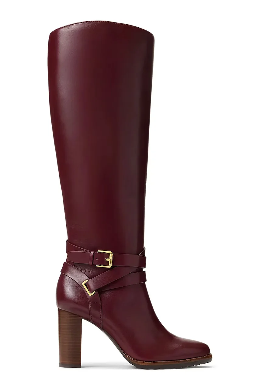 Lauren Ralph Lauren Кожени ботуши Cllns Tl Hl