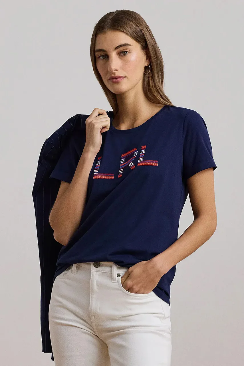 Lauren Ralph Lauren Памучна тениска