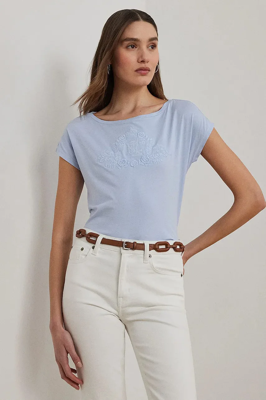 Lauren Ralph Lauren Памучна тениска