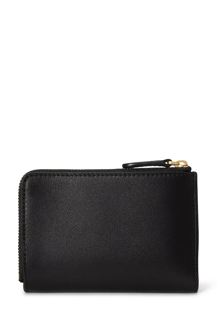 Lauren Ralph Lauren портфейл дамски от кожа черен 432P16735