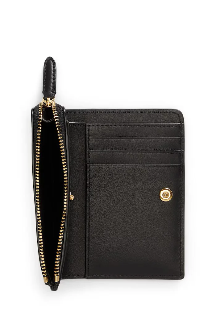 Lauren Ralph Lauren портфейл дамски от кожа черен 432P16735