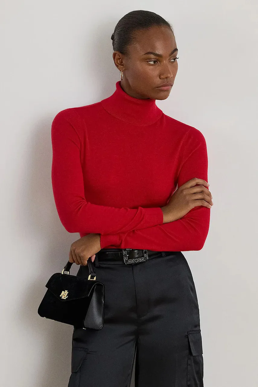 Lauren Ralph Lauren Пуловер с коприна