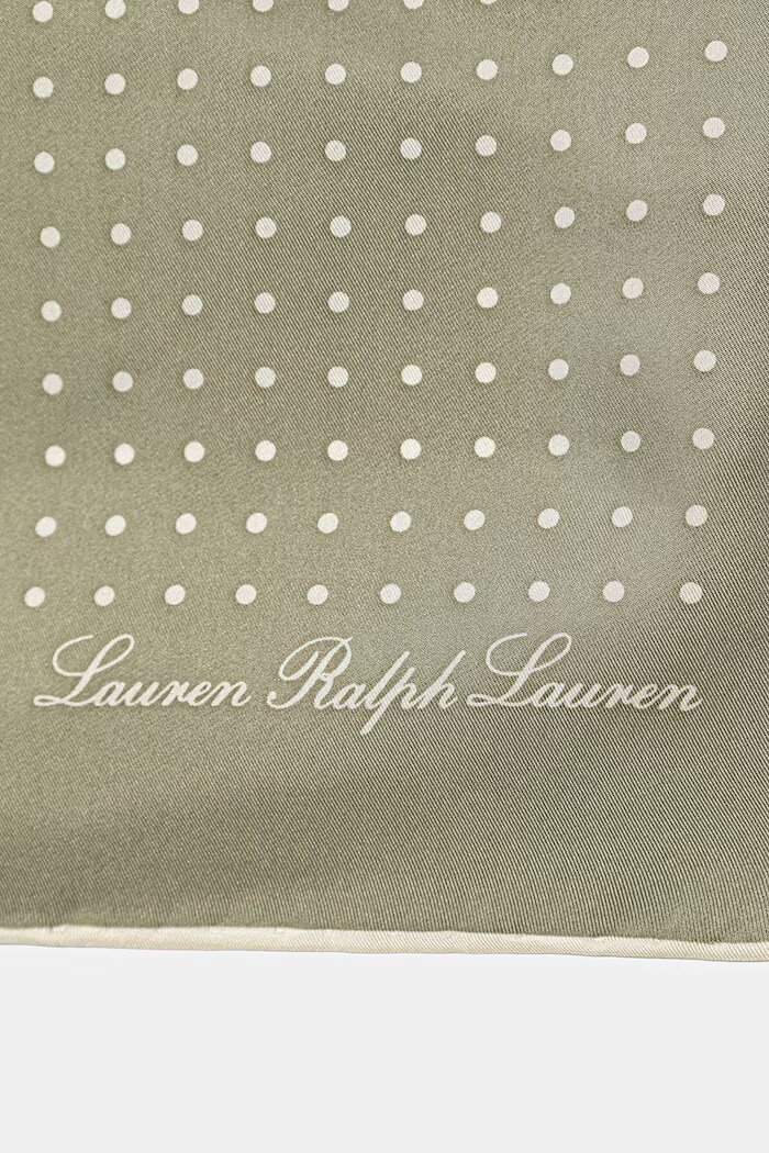 Lauren Ralph Lauren шал тип кърпа дамски от коприна зелен 454961462