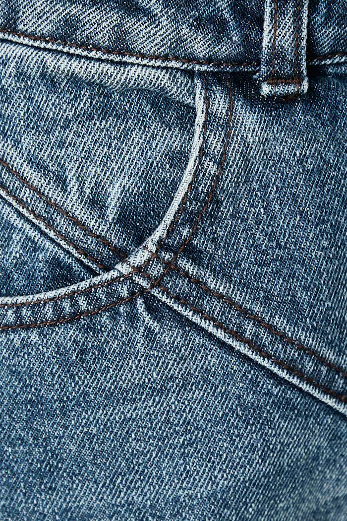 le privé дънки straight дамски DEMI JEANS BLEU сини LP00831