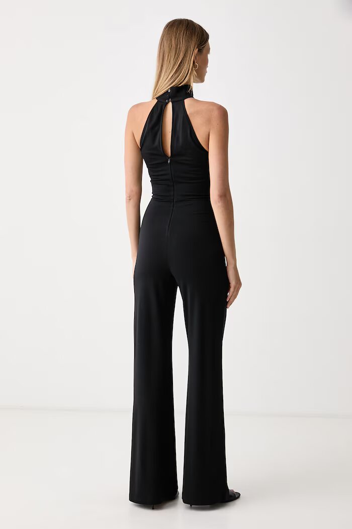le privé гащеризон дамски с вискоза MAELLE JUMPSUIT NOIR черен LP00827
