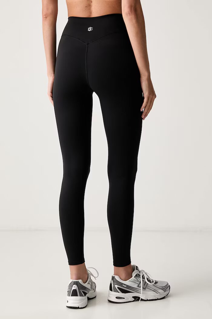 le privé клин дамски COMFORT LEGGINS черен със стандартна талия LP00718