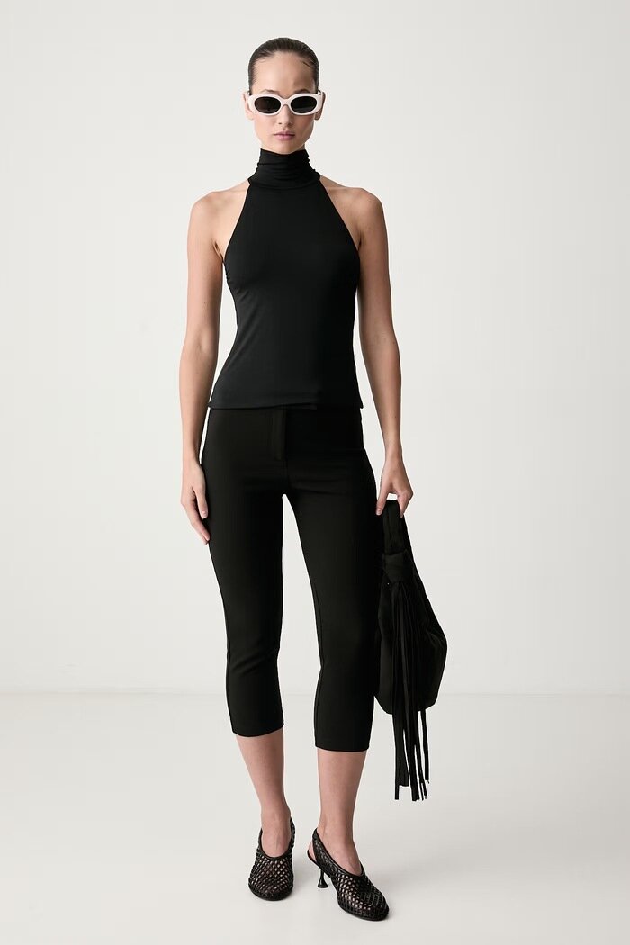 le privé топ дамски с модал INA TOP NOIR черен LP00764