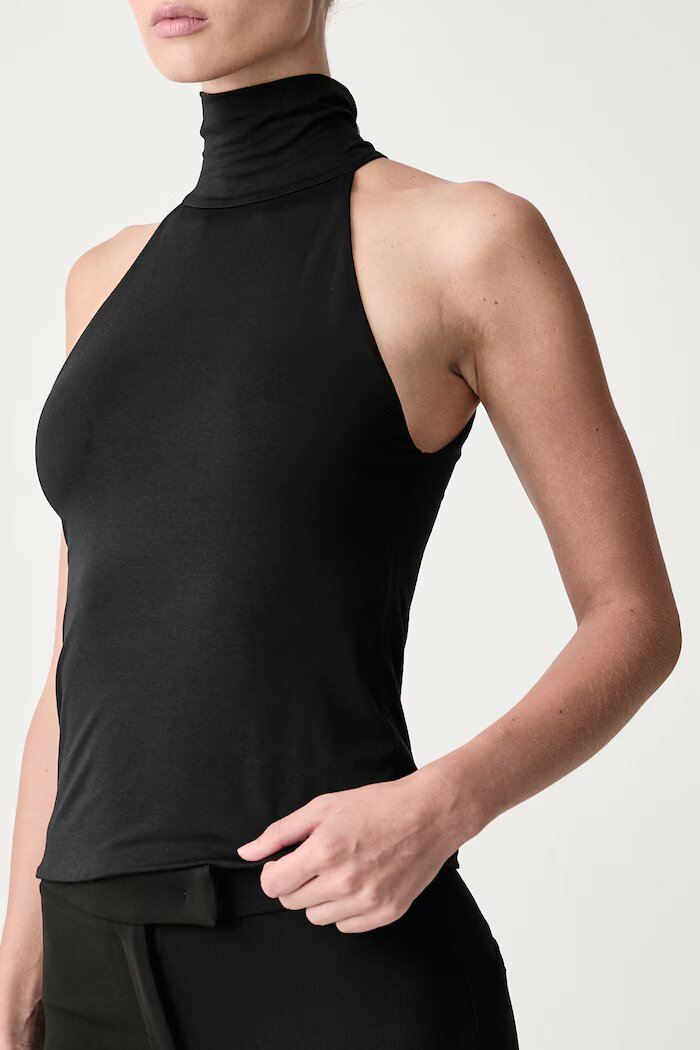 le privé топ дамски с модал INA TOP NOIR черен LP00764