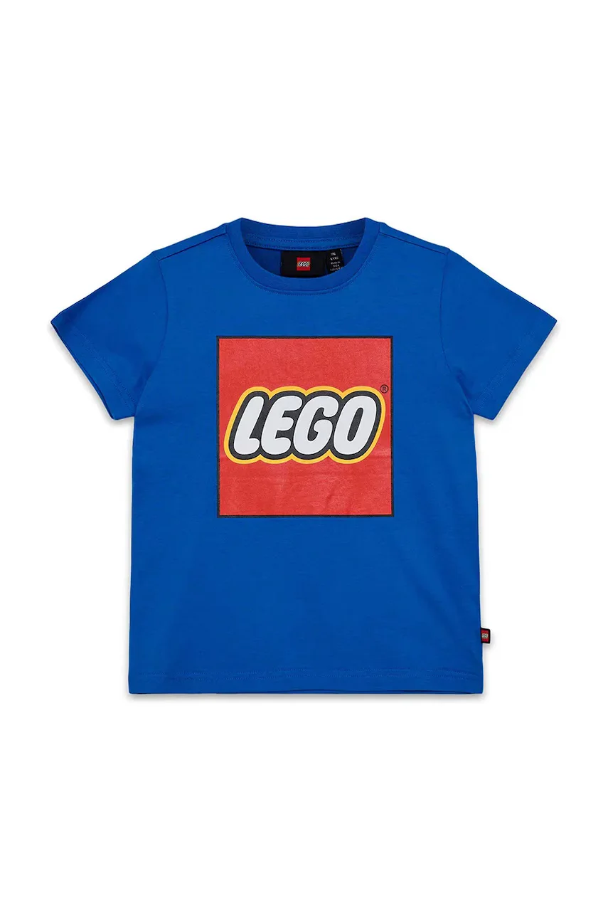 Lego Детска памучна тениска LWTANO 631