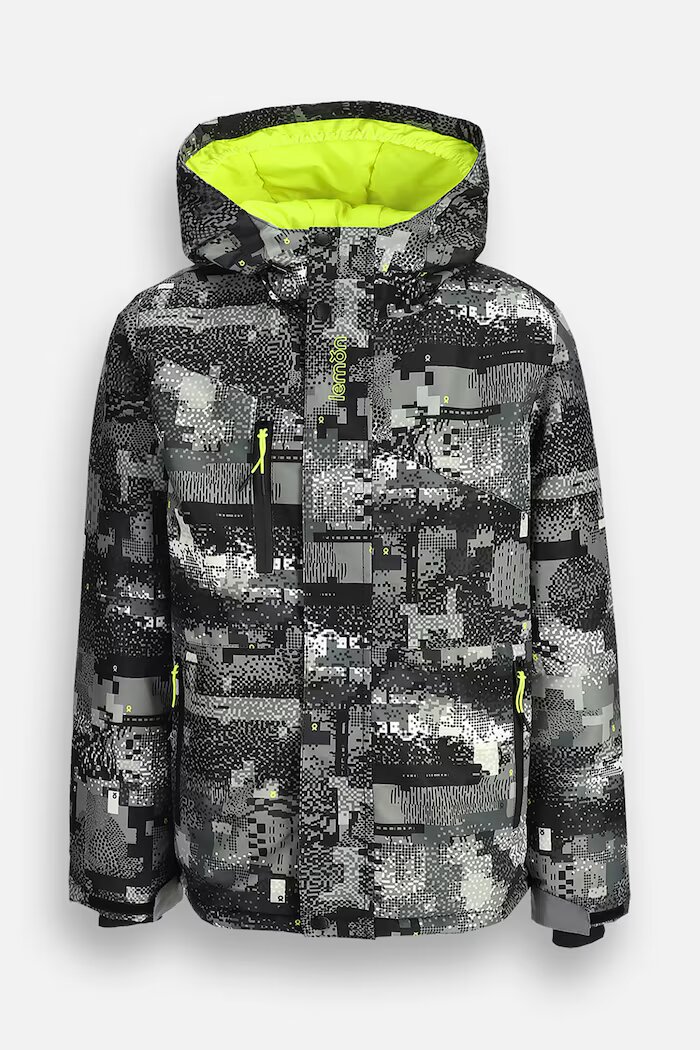Lemon Explore яке за ски за деца сиво OUTERWEAR SNOW&SKI BOY