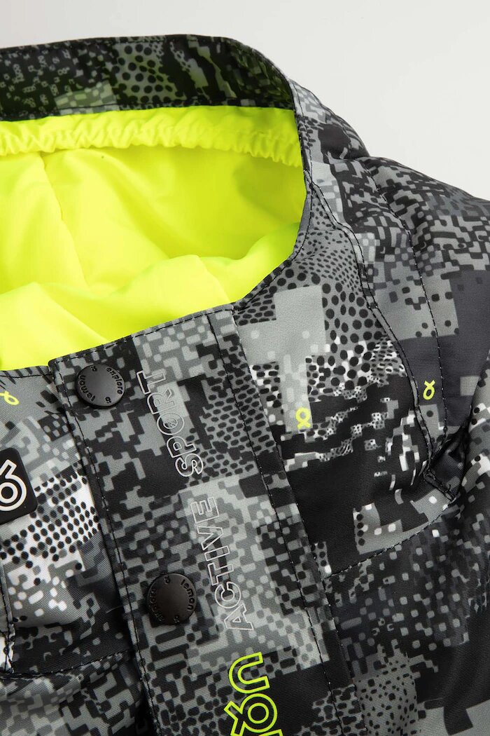 Lemon Explore яке за ски за деца сиво OUTERWEAR SNOW&SKI BOY
