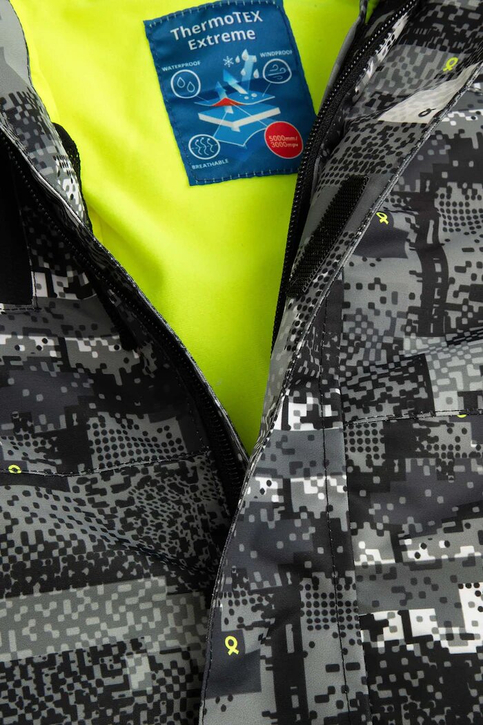 Lemon Explore яке за ски за деца сиво OUTERWEAR SNOW&SKI BOY