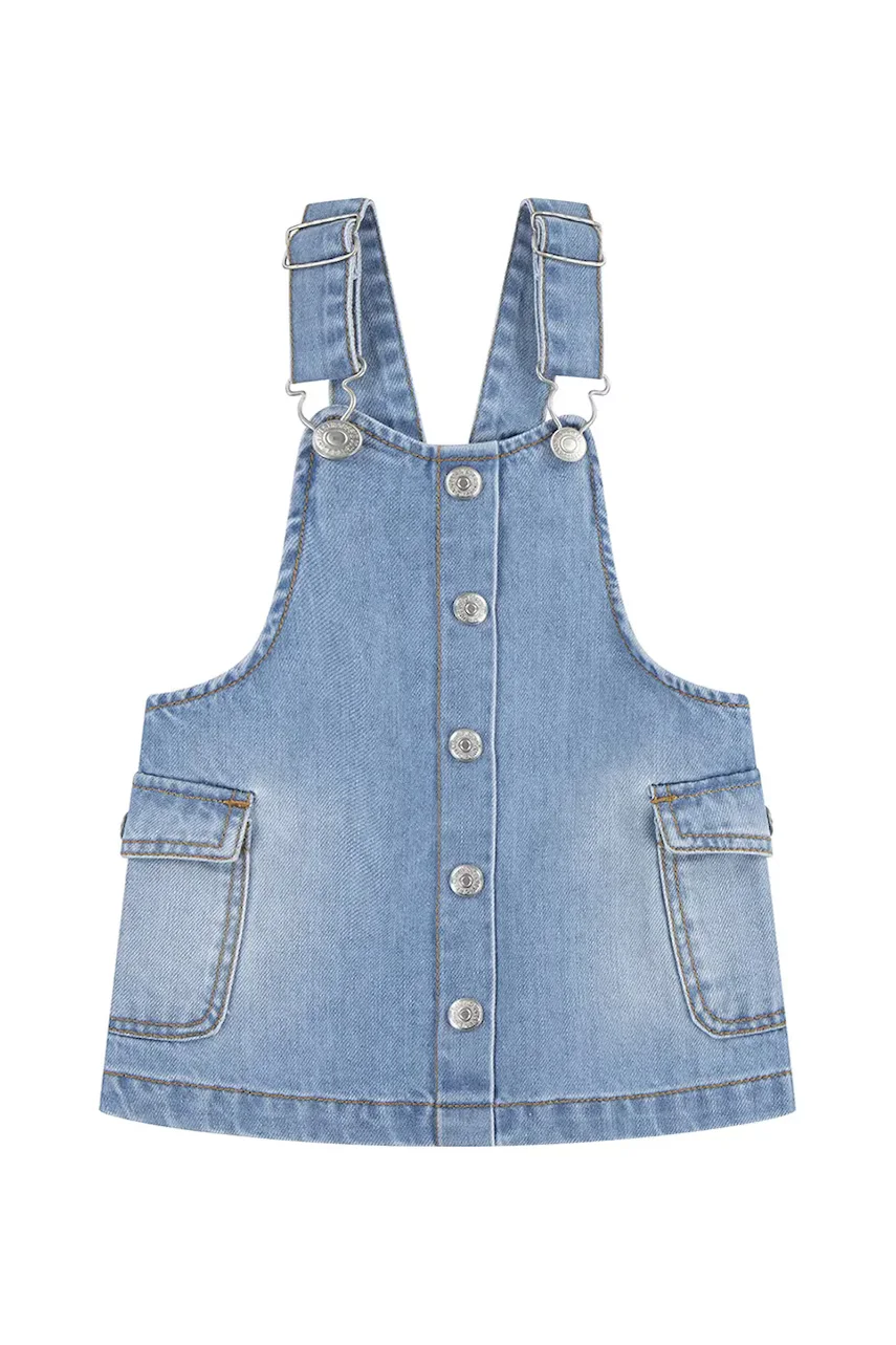 Levi's Бебешка дънкова рокля CARGO POCKET SKIRTALL
