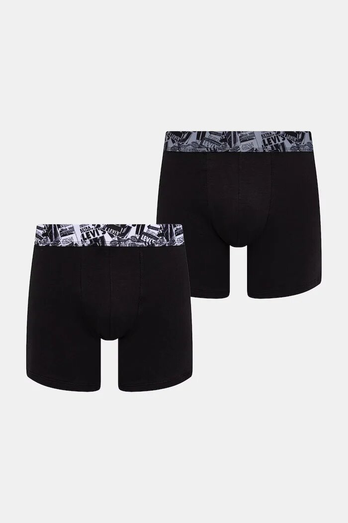 Levi's боксерки мъжки 2 броя черни 37149-1294