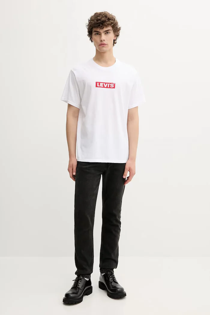 Levi's Дънки 515 SLIM FIT STRAIGHT мъжки в черно A7222 A7222.0003