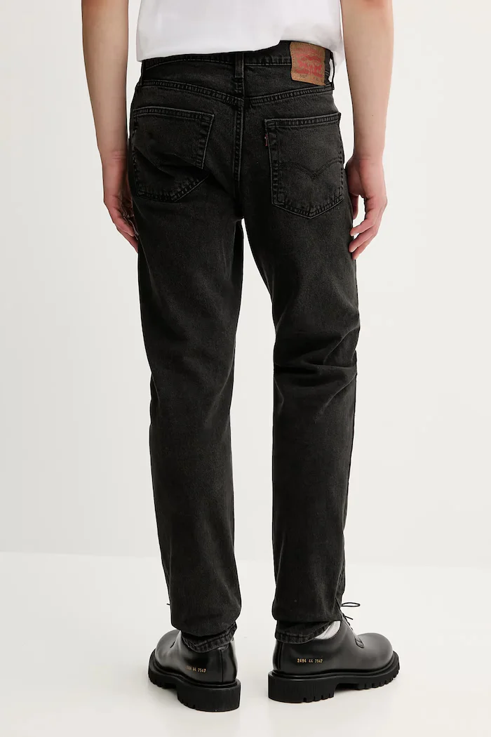 Levi's Дънки 515 SLIM FIT STRAIGHT мъжки в черно A7222 A7222.0003