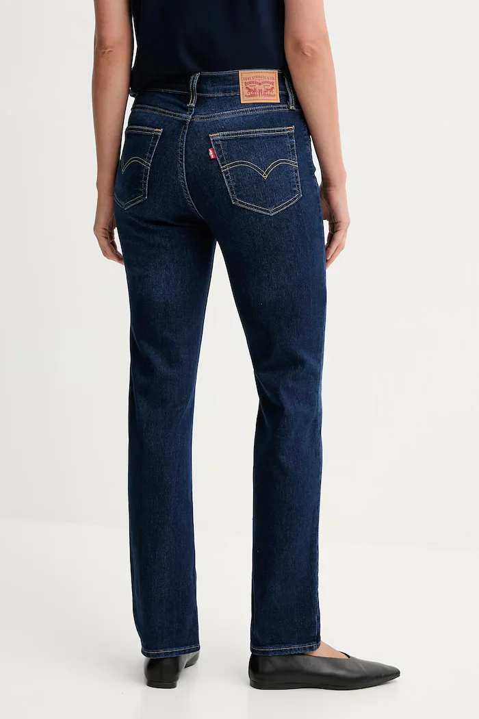Levi's Дънки 724 HIGH RISE STRAIGHT в тъмносиньо 18883 18883.724