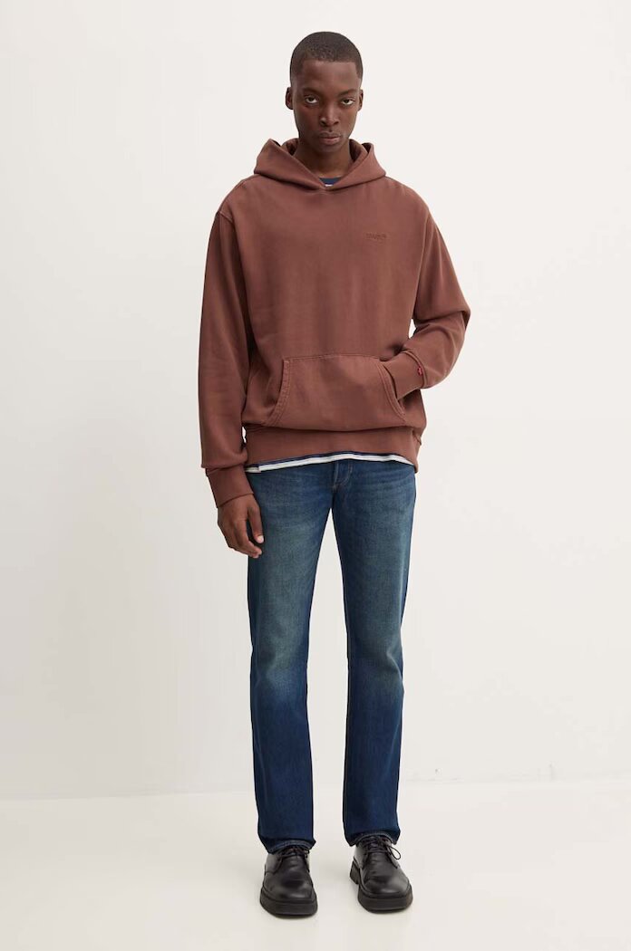Levi's дънки прави мъжки 501® LEVIS®ORIGINAL FIT сини 00501