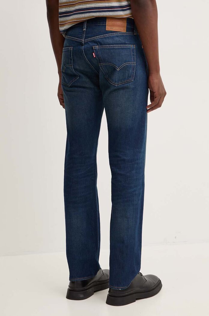 Levi's дънки прави мъжки 501® LEVIS®ORIGINAL FIT сини 00501