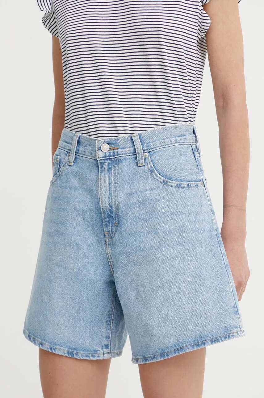 Levi's Дънков къс панталон HIGH BAGGY SHORT
