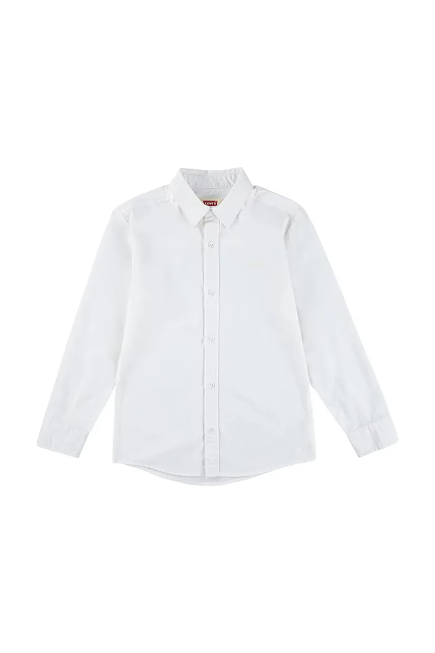 Levi's Детска памучна риза BATTERY HOUSEMARK SHIRT