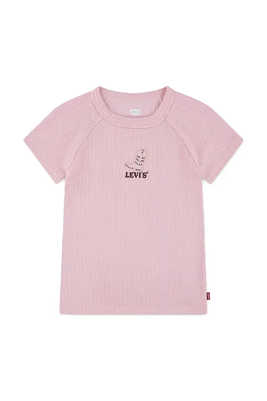Levi's Детска тениска COLOR BLOCK RAGLAN TOP