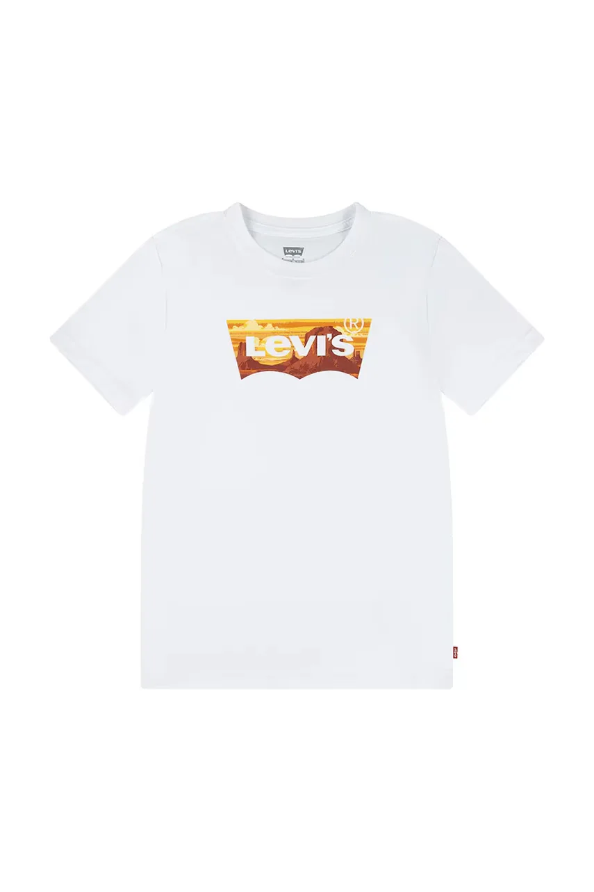 Levi's Детска тениска GOLDEN GLOW BATWING TEE