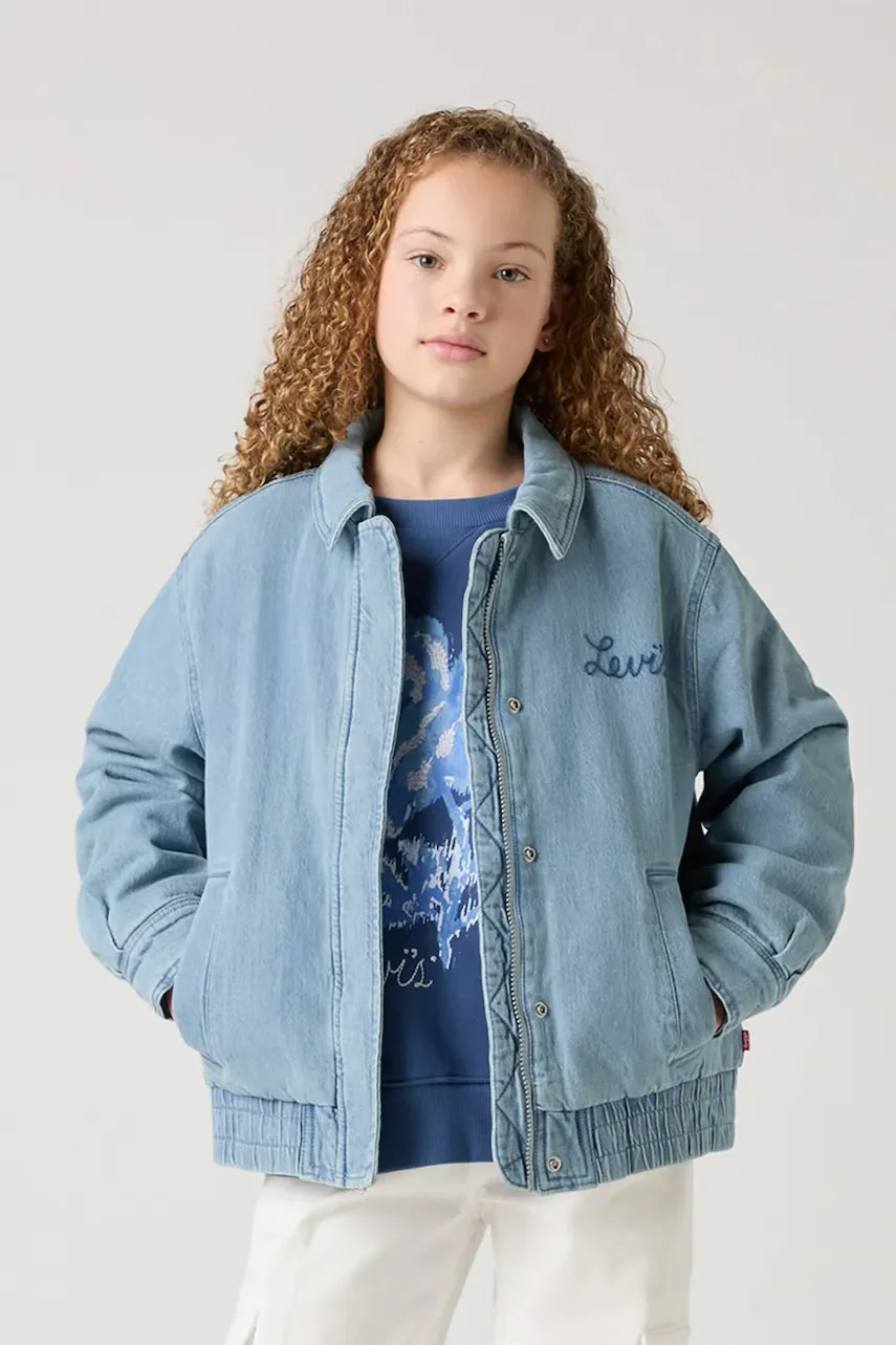Levi's Детско дънково яке RETRO DENIM TRUCKER
