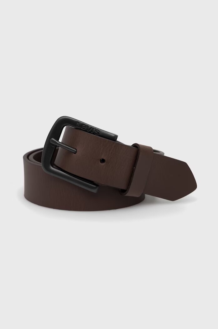 Levi's Кожен колан SEINE METAL в кафяво 38019-0152