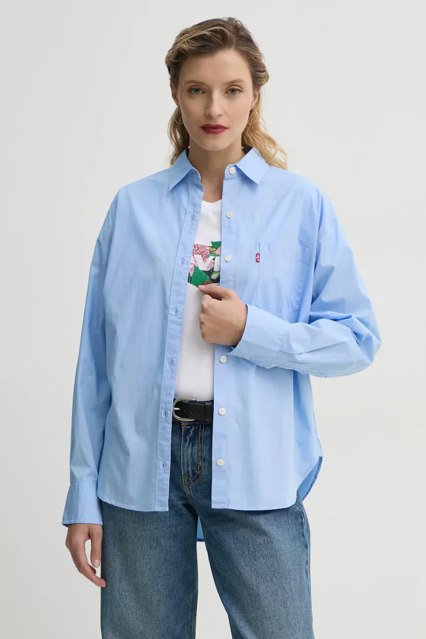 Levi's Памучна риза HARLIE NEW BF SHIRT