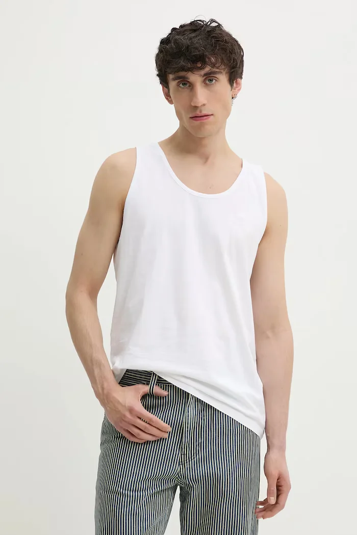 Levi's Памучна тениска HOUSEMARK TANK в бяло A7256